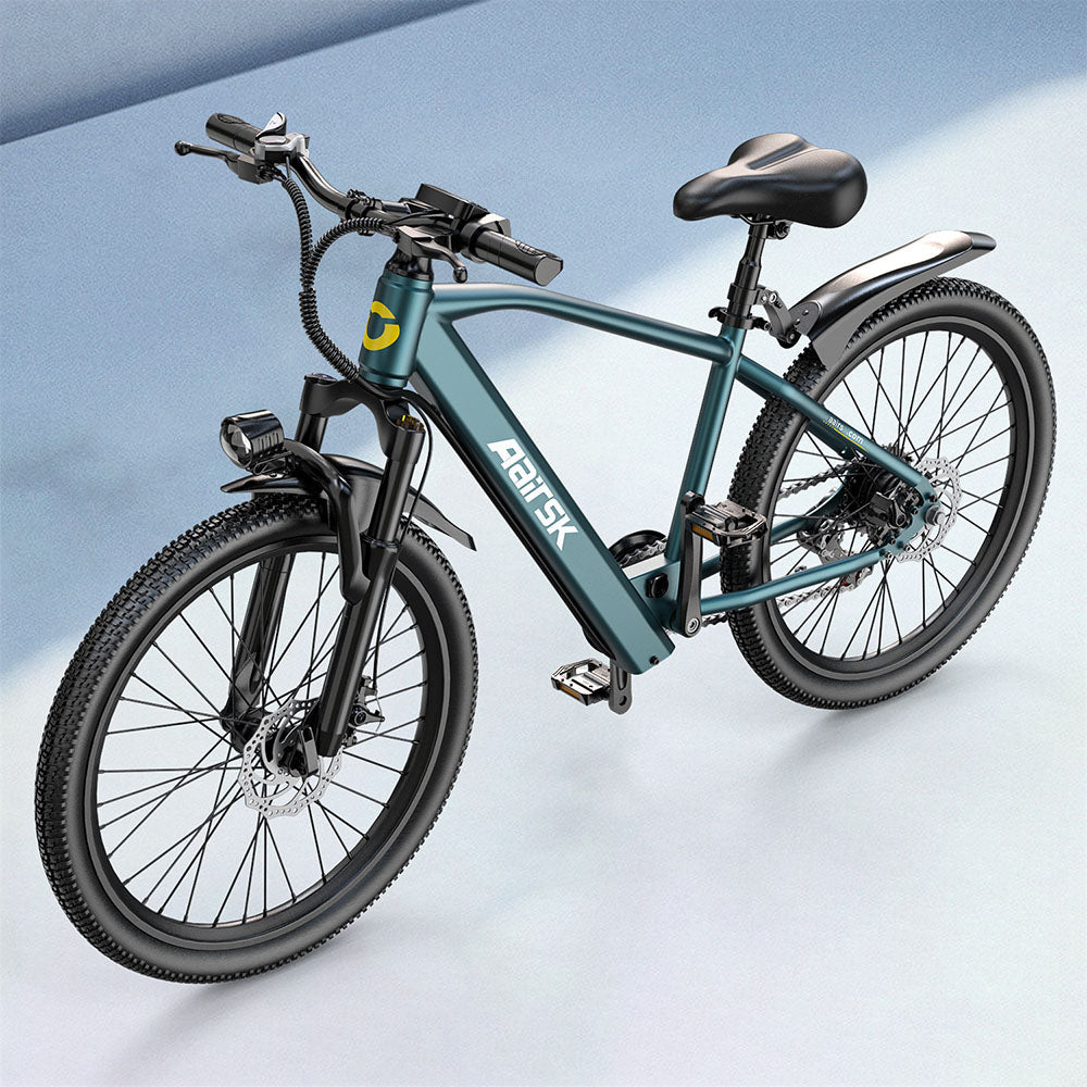 Aairsk GT900 26" Electric Bike 748W(Peak) Motor, 36V 13AH Battery, Dual Suspension, Ideal for City and Trail Rides