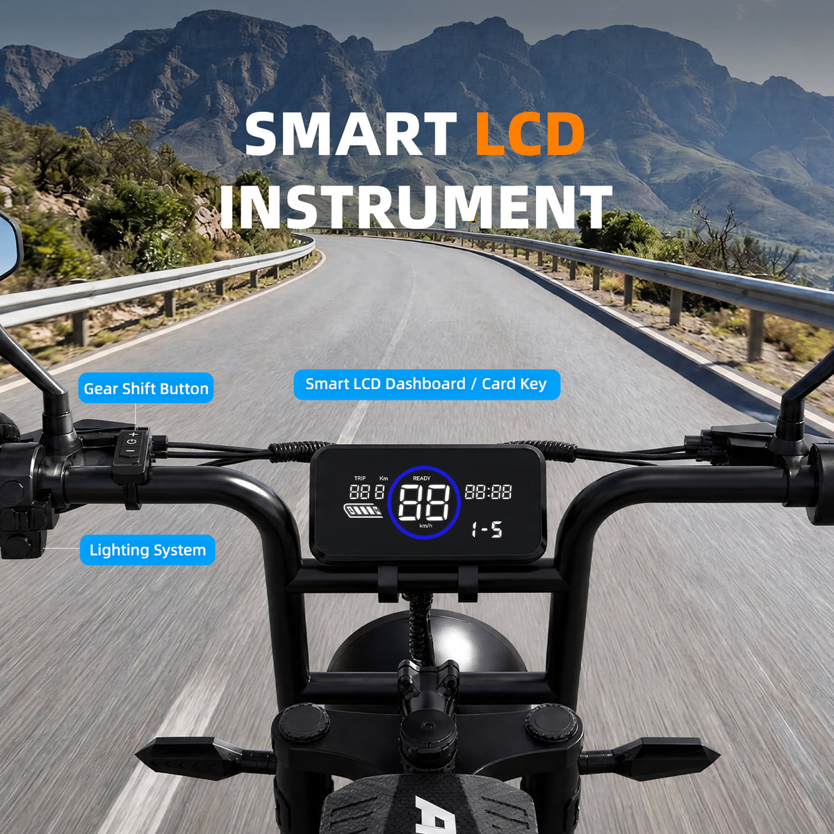 Aairsk X5 20" Electric City EBike for Adults, Fat Tire Ebike, 250W High Speed Brushless  Motor, Removable 48V 15Ah Battery, LCD Display with Card Access, Complimentary accessories