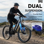 AAIRSK XT90 Long Range All-terrain Electric Mountain Bike