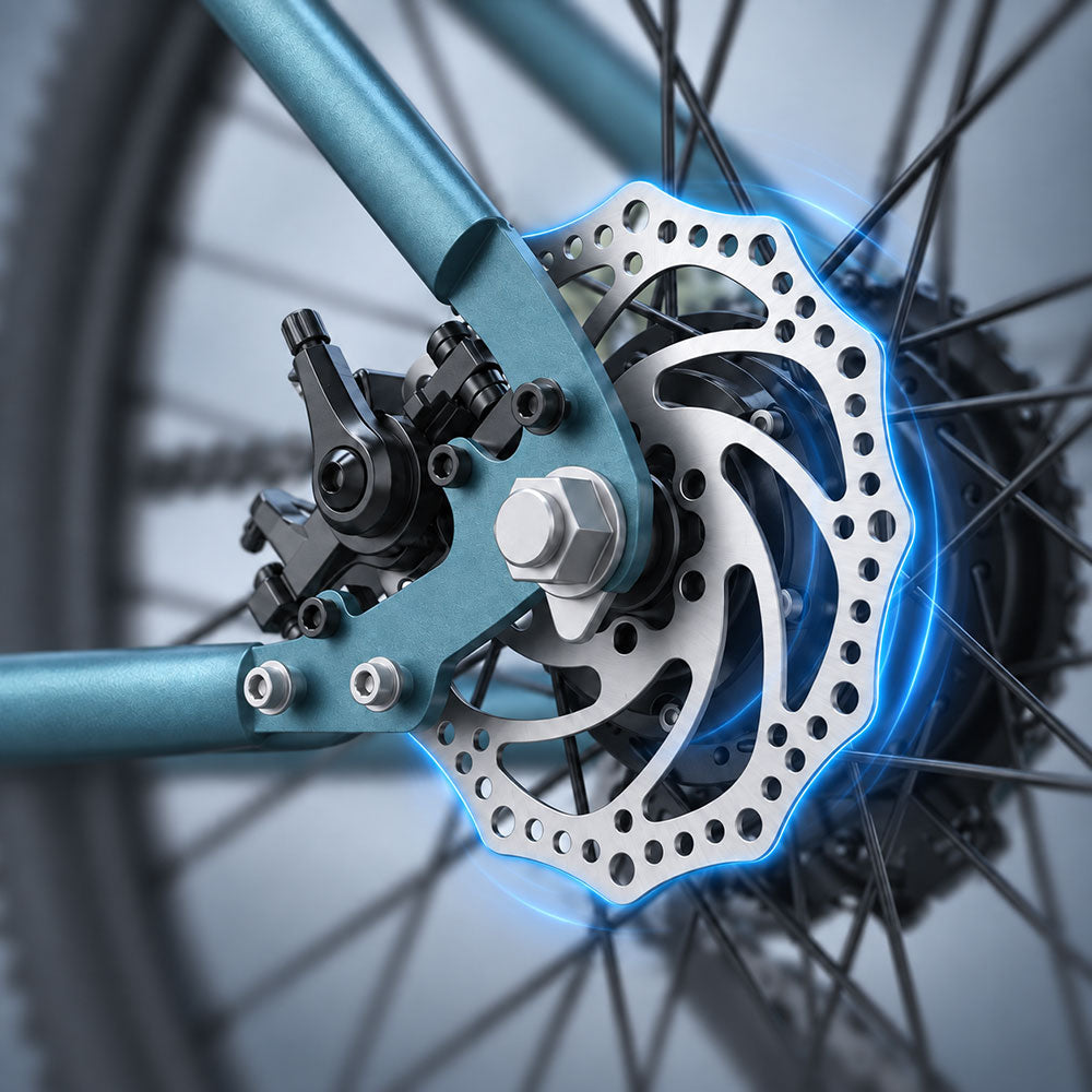 Front & Rear Mechanical Disc Brakes
