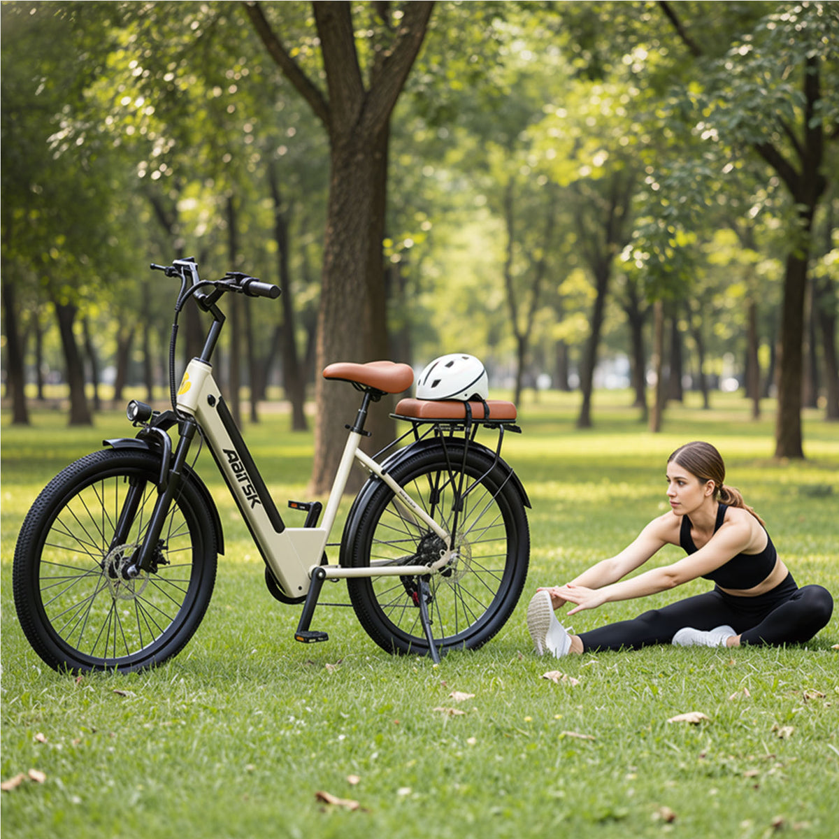 AAIRSK S600 26-Inch Electric Bike with Removable Battery