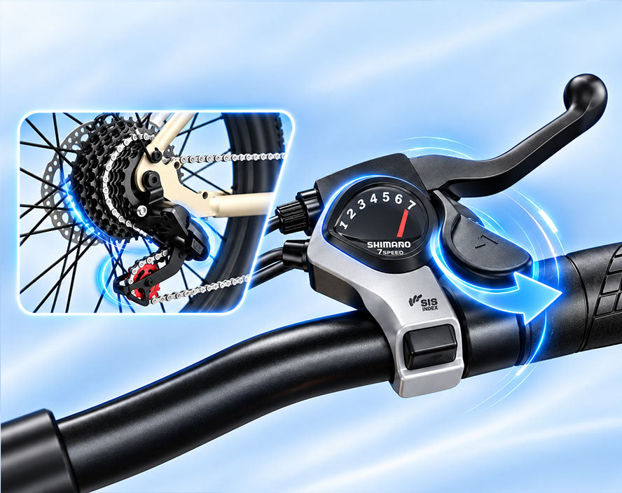 7-Speed Drivetrain