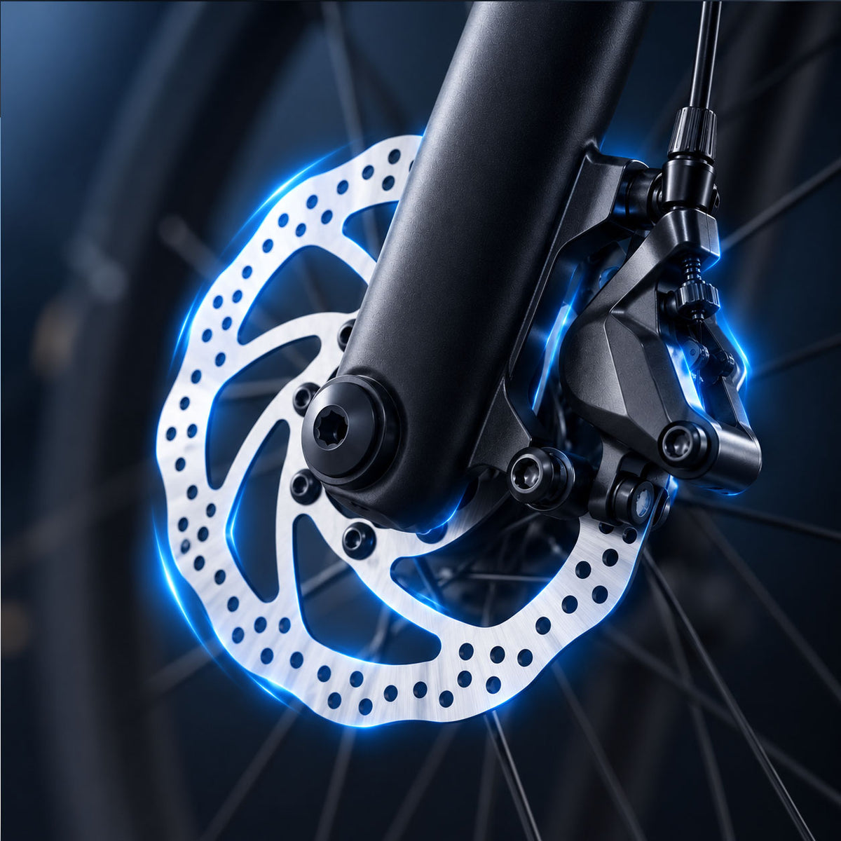 Front & Rear Disc Brakes
