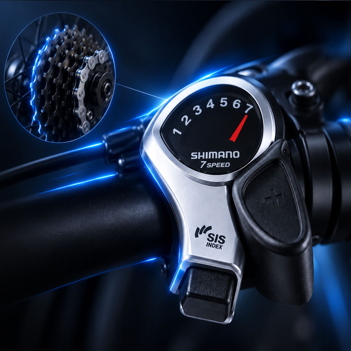 7-Speed Drivetrain