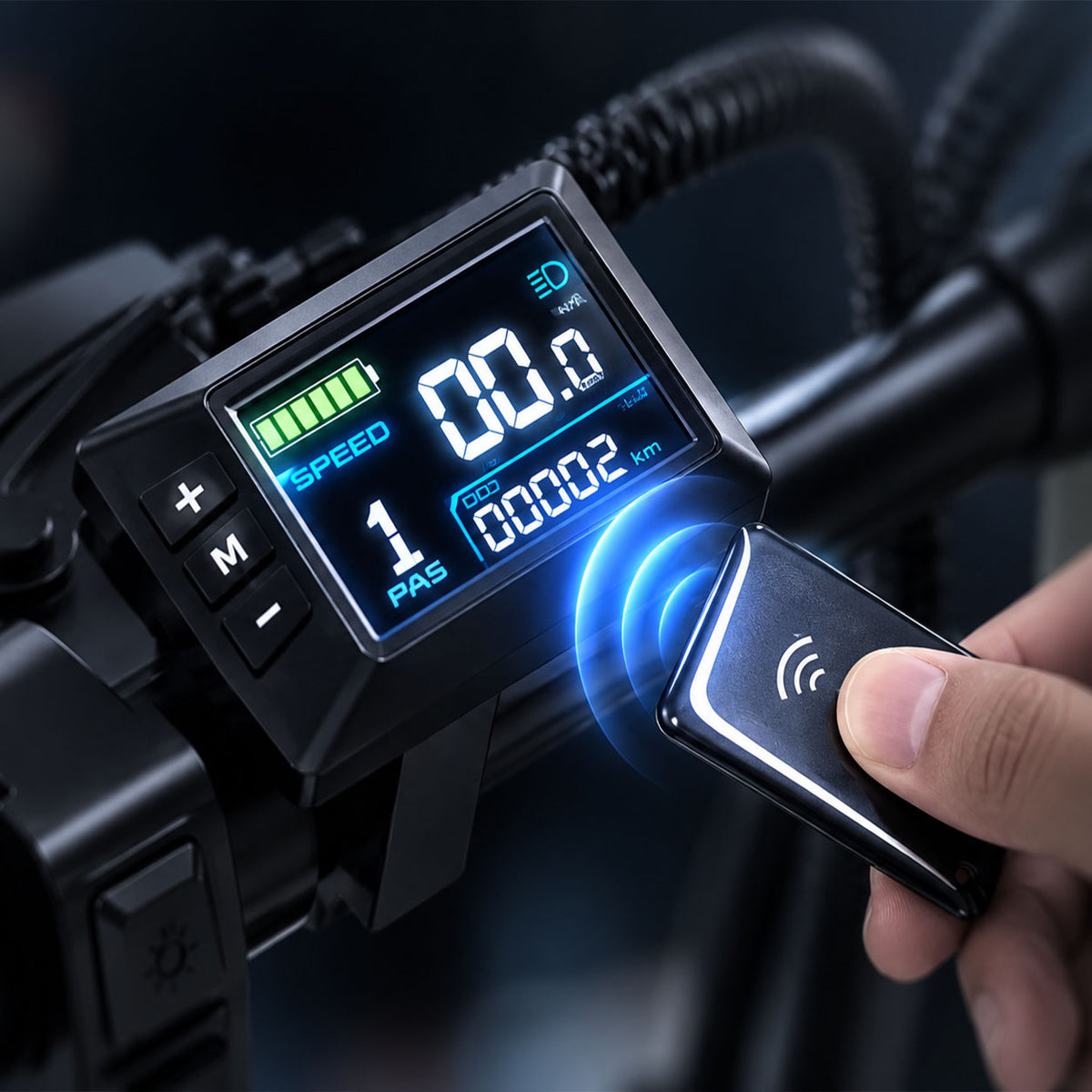Color LCD & NFC Start