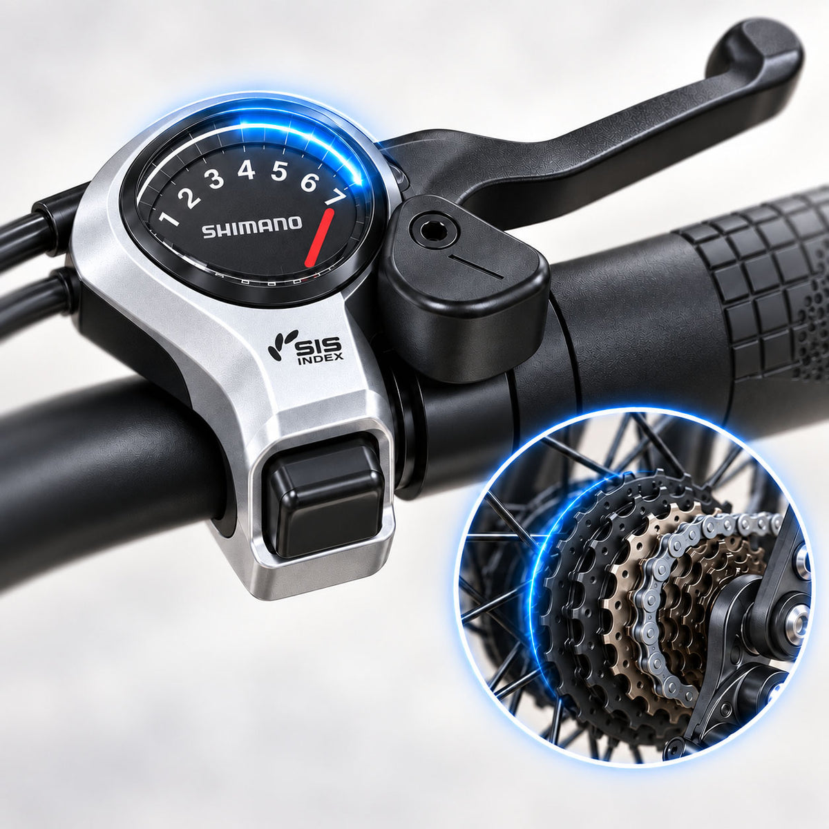 7-Speed Drivetrain